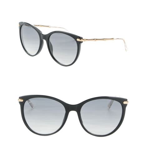 GUCCI Bamboo Cat Eye 3771/S Sunglasses Black